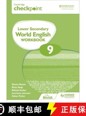 Cambridge Checkpoint Lower Secondary World English Workbook 9: Hodder Education Group [9781398311404]