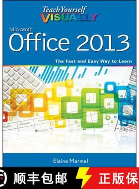 【3-4周达】Teach Yourself Visually Office 2013 [Wiley计算机] [9781118517680]