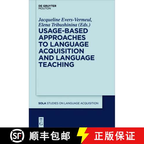 【3-4周达】精装 Usage–Based Approaches to Language Acquisition and Language Teaching [9781501514562]