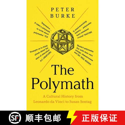【3-4周达】The Polymath – A Cultural History from Leonardo da Vinci to Susan Sontag [9780300260465]