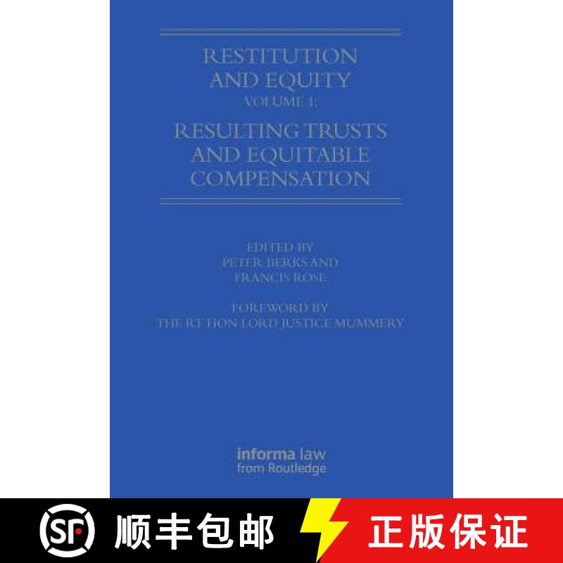 【3-4周达】Restitution and Equity Volume 1: Resulting Trusts and Equitable Compensation: Resulting Tr... [9781859785676]