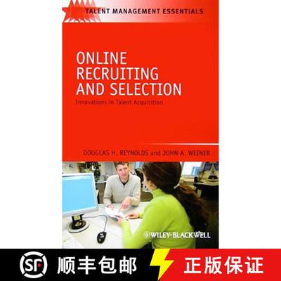 【3-4周达】Online Recruiting And Selection - Innovations In Talent Acquisition [Wiley心理学] [9781405182294]