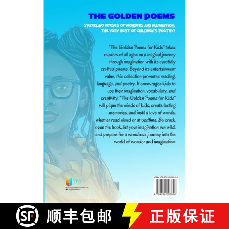 【3-4周达】THE GOLDEN POEMS FOR KIDS : Sparkling Verses of Wonder and Imagination [9789786003856]