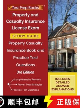 【3-4周达】Property and Casualty Insurance License Exam Study Guide 2025-2026: Property Casualty Insu... [9781628459180]