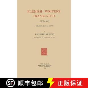 1830 9789401501507 4周达 Essay Bibliographical 1931 Translated Writers Flemish