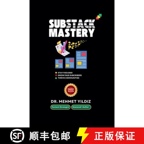 【3-4周达】Substack Mastery [9798227040466]
