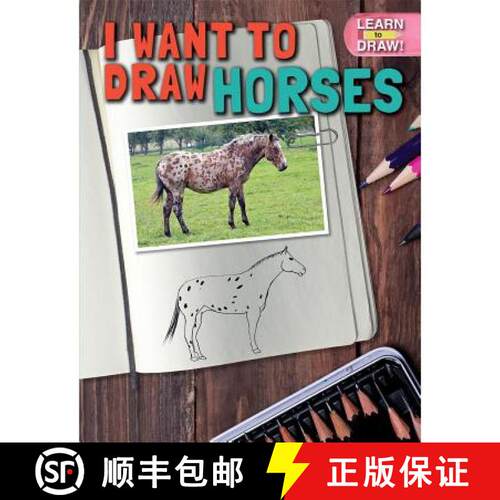【3-4周达】I Want to Draw Horses [9781508167921]