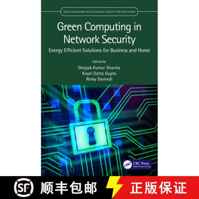 【3-4周达】精装 Green Computing in Network Security: Energy Efficient Solutions for Business and Home [9780367562922]