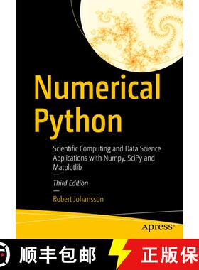 【3-4周达】Numerical Python : Scientific Computing and Data Science Applications with Numpy, SciPy an... [9798868804120]