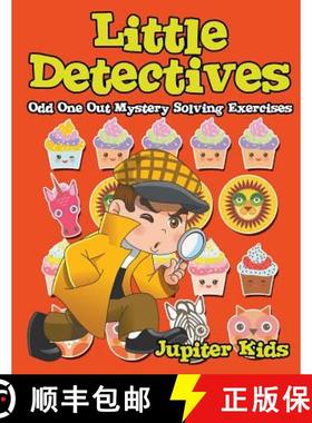 【3-4周达】Little Detectives : Odd One Out Mystery Solving Exercises [9781541933163]