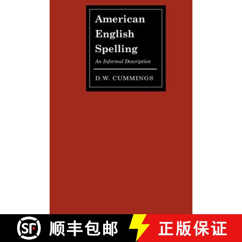 【3-4周达】American English Spelling: An Informal Description [9780801879562]