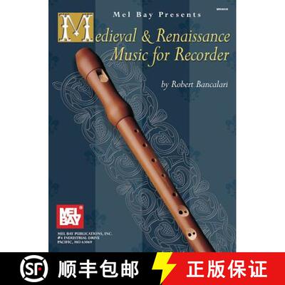 【3-4周达】Medieval and Renaissance Music for Recorder - Bancalari [9780786625475]