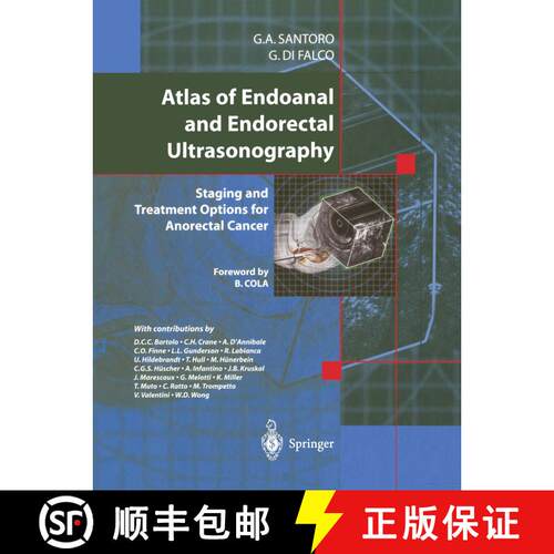 【3-4周达】精装 Atlas of Endoanal and Endorectal Ultrasonography: Staging and Treatment Options for A... [9788847002456]