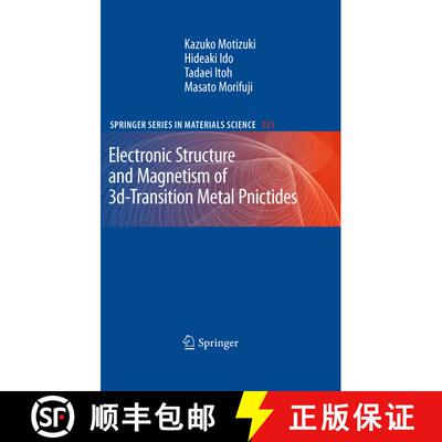 【3-4周达】精装 Electronic Structure and Magnetism of 3d-Transition Metal Pnictides [9783642034190]