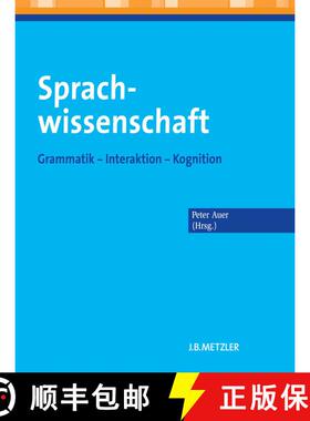 【3-4周达】Sprachwissenschaft: Grammatik – Interaktion – Kognition (66 farb. Tabellen; 2-farbig) (6... [9783476023650]