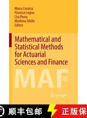 【3-4周达】Mathematical and Statistical Methods for Actuarial Sciences and Finance : MAF 2016 [9783319843520]