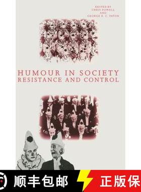 【3-4周达】Humour in Society : Resistance and Control [9780333440711]