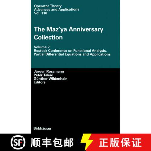 【3-4周达】Maz'ya Anniversary Collection: Volume 2: Rostock Conference on Functional Analysis, Partia... [9783034897259]