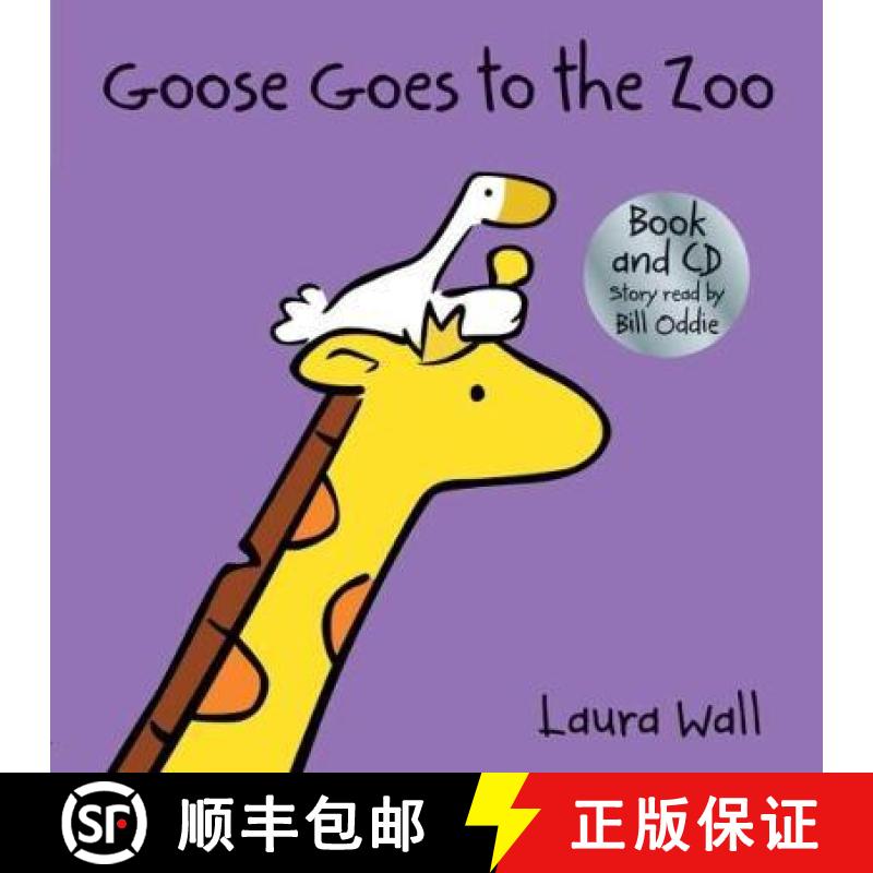 【2-3周达】Goose Goes to the Zoo (book&CD) [9781782701903]