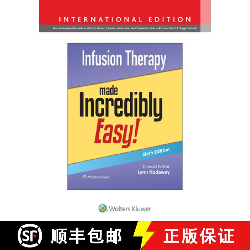 【3-4周达】Infusion Therapy Made Incredibly Easy! [9781975236571]