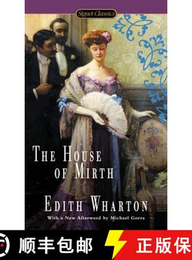 【3-4周达】New Version:House of Mirth by Edith Wharton [9780451474308]