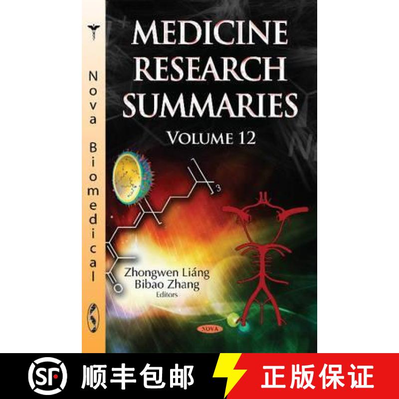 【3-4周达】Medicine Research Summaries: Volume 12 [9781634822114]