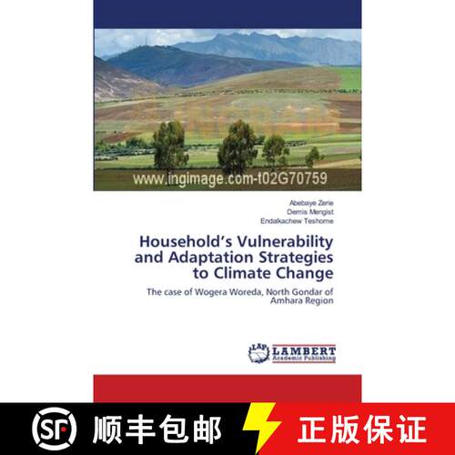预订 Household's Vulnerability and Adaptation Strategies to Climate Change [9783659632761]
