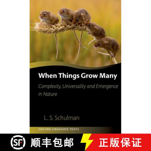 【3-4周达】When Things Grow Many: Complexity, Universality and Emergence in Nature [9780198961925]