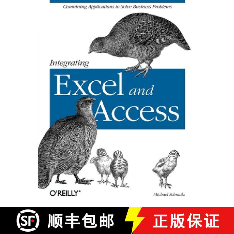 【3-4周达】Integrating Excel and Access: Combining Applications to Solve Business Problems [9780596009731]
