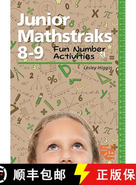 预订 Junior Mathstraks 8-9: Blackline Masters for Ages 8-9 [9781907550775]