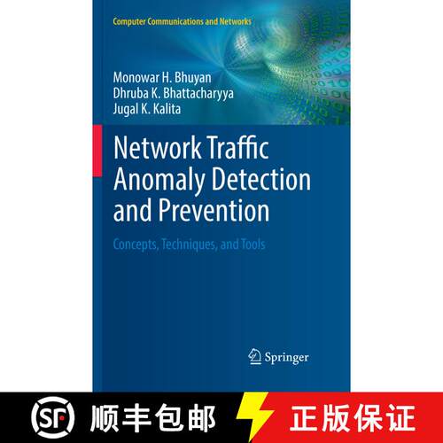 【3-4周达】Network Traffic Anomaly Detection and Prevention : Concepts, Techniques, and Tools (Softco... [9783319879680]