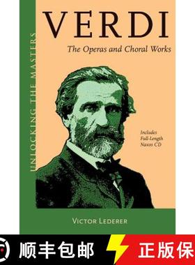 预订 Lederer Victor Unlocking the Masters Verdi Bam Bk [9781574674408]