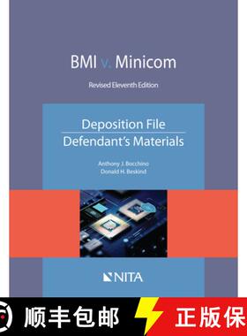 【3-4周达】BMI v. Minicom, Deposition File, Defendant's Materials [9781601569899]