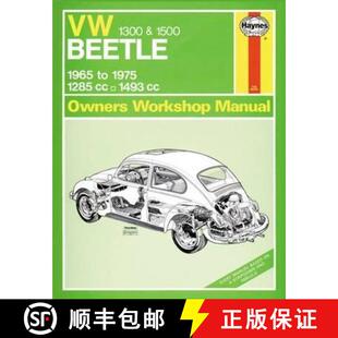 【3-4周达】VW Beetle 1300 & 1500 (65 - 75) Haynes Repair Manual [9780857337047]