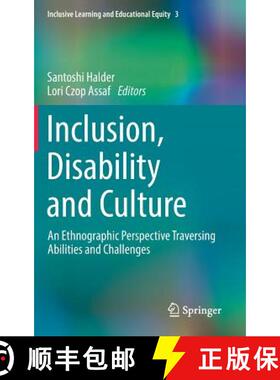 【3-4周达】Inclusion, Disability and Culture : An Ethnographic Perspective Traversing Abilities and C... [9783319552231]