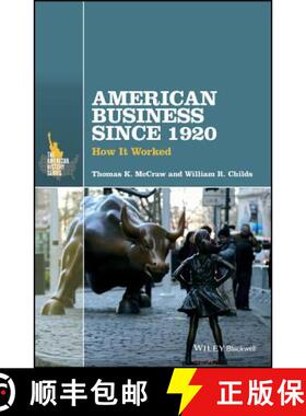 【3-4周达】American Business Since 1920: How It Worked [Wiley历史] [9781119097297]