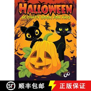 Color Halloween Dot Mazes 9786257430418 Cut Activi... Ages Activity Skills Book for 预订 Scissor Kids