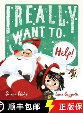 【3-4周达】I Really Want to Help: A chaotically festive Christmas caper! [9781800782617]