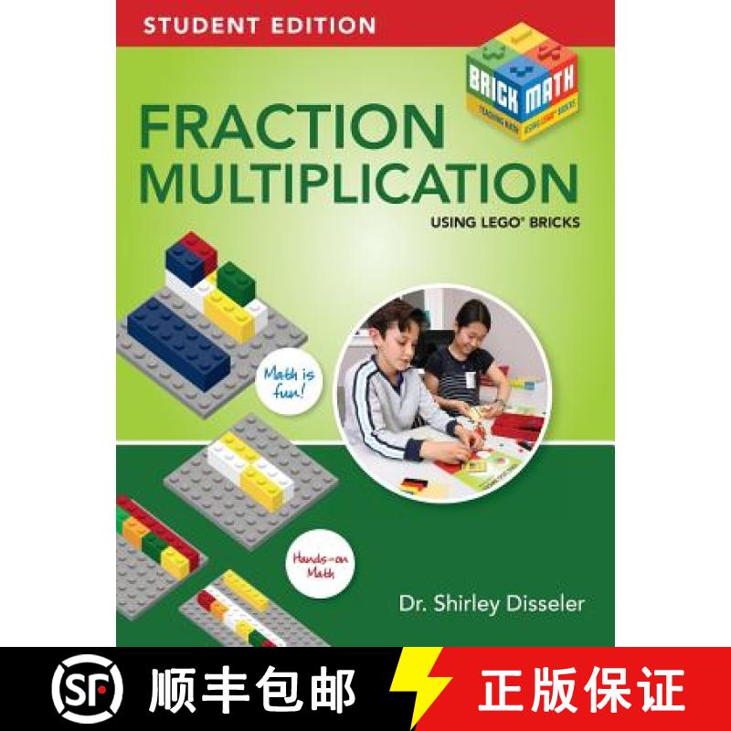 预订 Fraction Multiplication Using LEGO Bricks: Student Edition [9781938406720]