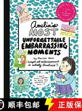 【3-4周达】Amelia's Most Unforgettable Embarrassing Moments [9780689870415]