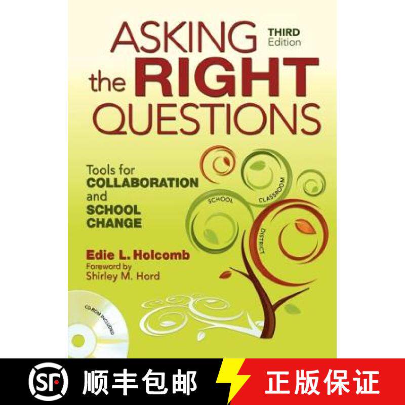【3-4周达】Asking the Right Questions: Tools for Collaboration and School Change (Third Edition) [9781412962759]