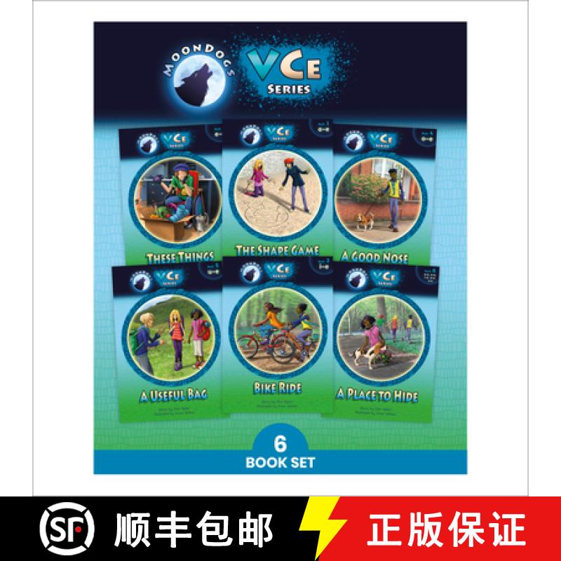 【3-4周达】Phonic Books Moon Dogs Vce Spellings: Decodable Books for Older Readers (Silent/'Magic' E) [9781783693429]
