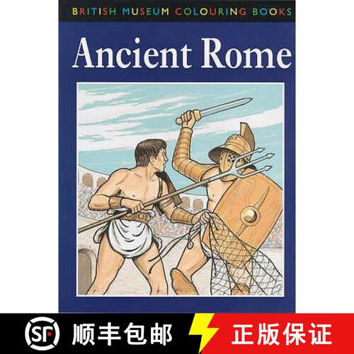 【3-4周达】The British Museum Colouring Book of Ancient Rome [9780714121857]