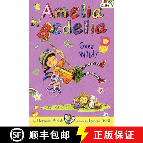 【3-4周达】Amelia Bedelia Chapter Book #4: Amelia Bedelia Goes Wild! [9780062095060]