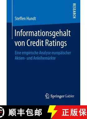 【3-4周达】Informationsgehalt von Credit Ratings : Eine empirische Analyse europäischer Aktien- und ... [9783658113094]