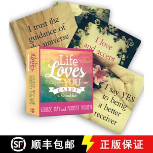 【3-4周达】Life Loves You Cards: 52 Inspirational Affirmation Cards for Daily Wisdom and Motivation [9781401948948]