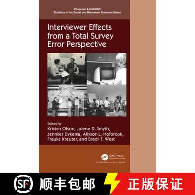 【4周达】Interviewer Effects from a Total Survey Error Perspective [9780367896317]