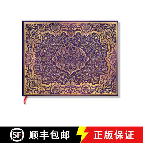 【3-4周达】Paperblanks Picaresque Picaresque Guest Books Guest Book Lined Elastic Band 144 Pg 120 GSM [9781439798775]