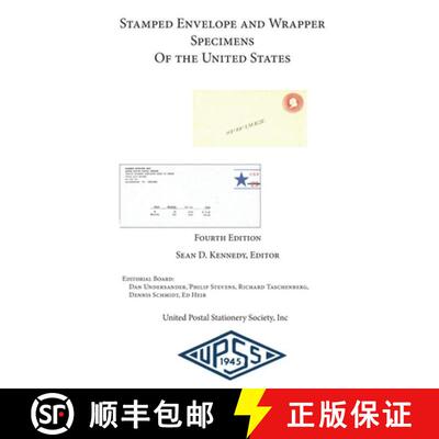 【3-4周达】精装 STAMPED ENVELOPE AND WRAPPER SPECIMENS OF THE UNITED STATES 4th Ed [9798992866094]