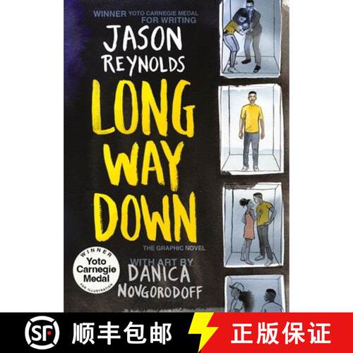 【3-4周达】Long Way Down (The Graphic Novel) : Winner, Kate Greenaway Award [9780571366019]